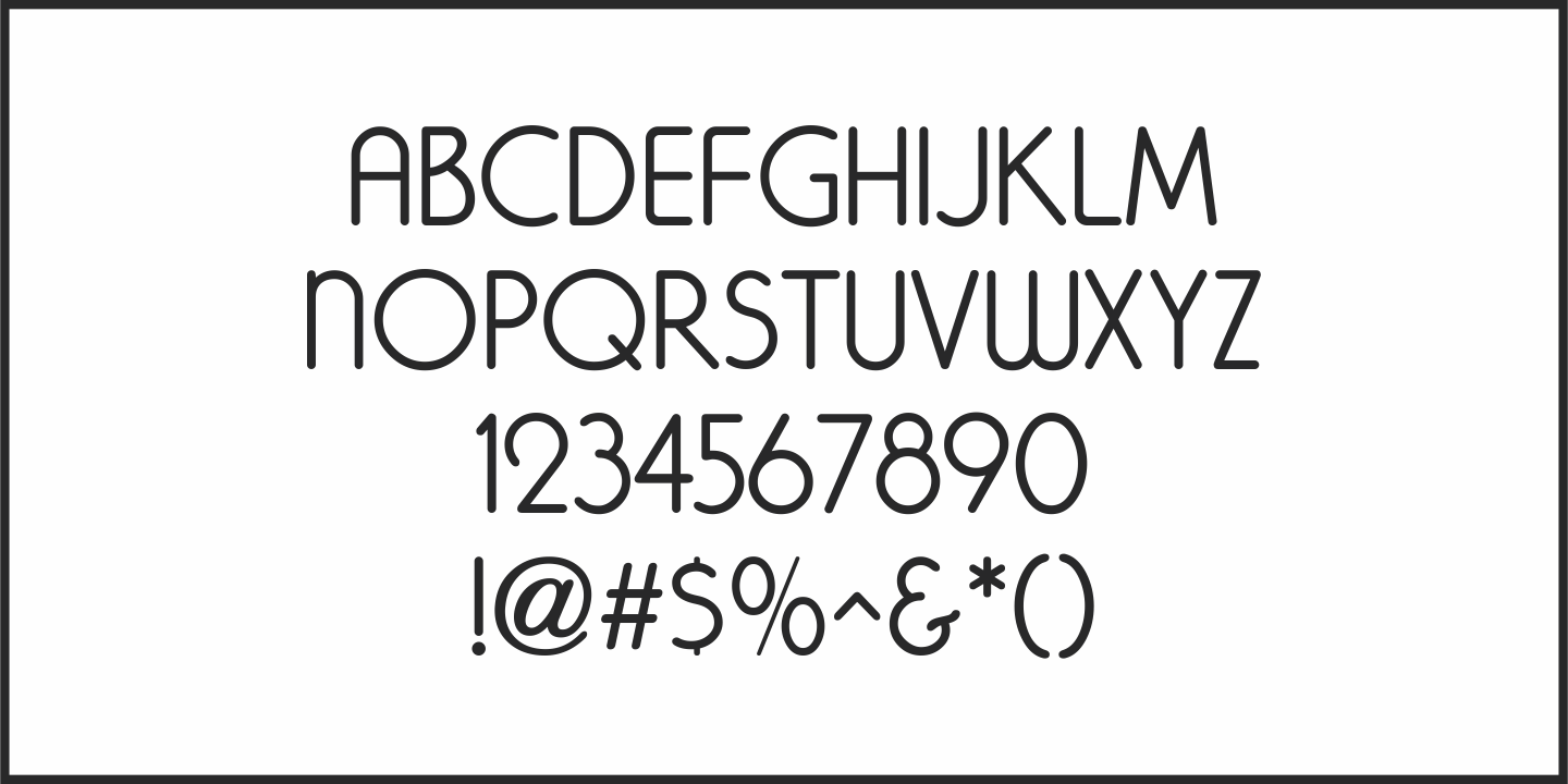 Mimeograph Lettering JNL